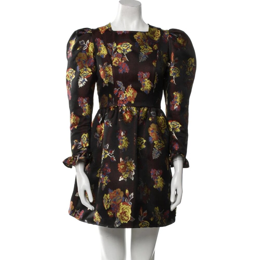Batsheva Floral Print Mini Dress Size: S | US 4